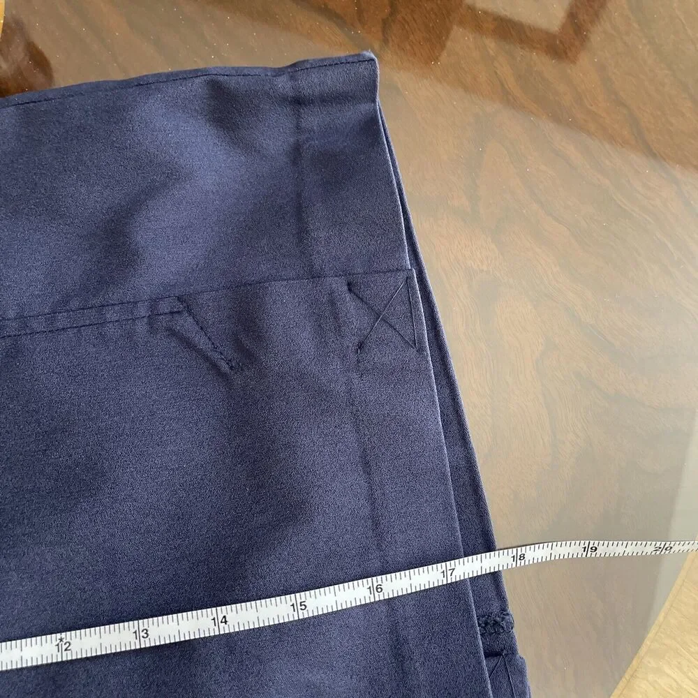 Tribal Pull On Ponte Skort (12 Petite) Navy - New No Tags - Picture 9 of 9